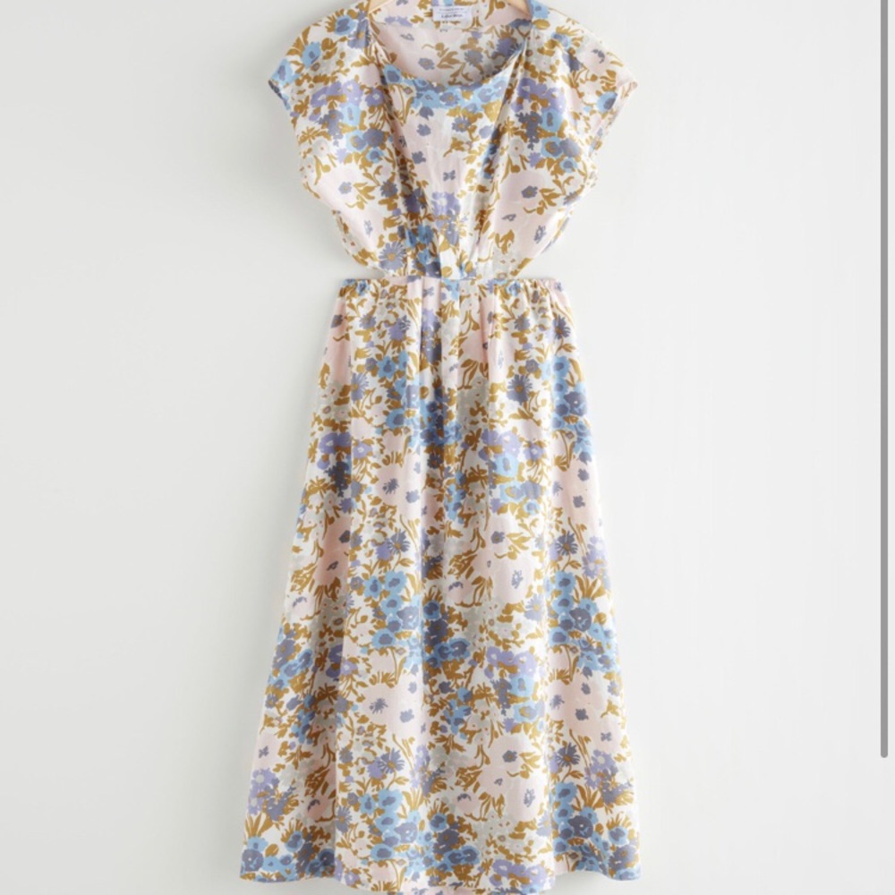 & Other Stories Elastic Waist Maxi Dress